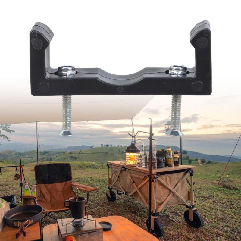 Прочная складная тележка-тачка, ручка для тяги, крепежный зажим, пластиковая запасная часть для использования на открытом воздухе, в походе, на пляже