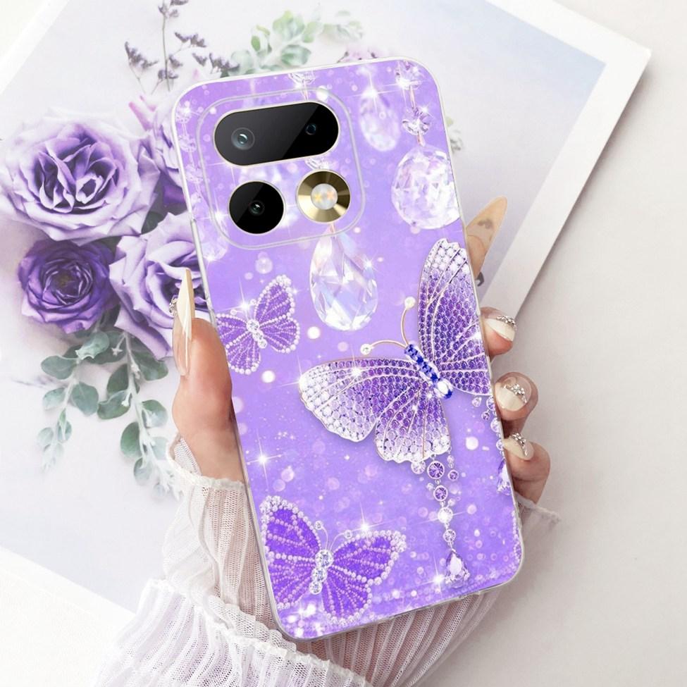 Transparent For Realme 16 Pro 5G Case Luxury Cute Cat Fashion Butterfly Cool Painted Casing For Realme RMX5121 RMX5120