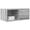 TV Cabinets 2 pcs Grey Sonoma 60 x 31 x 25.5 cm Particleboard