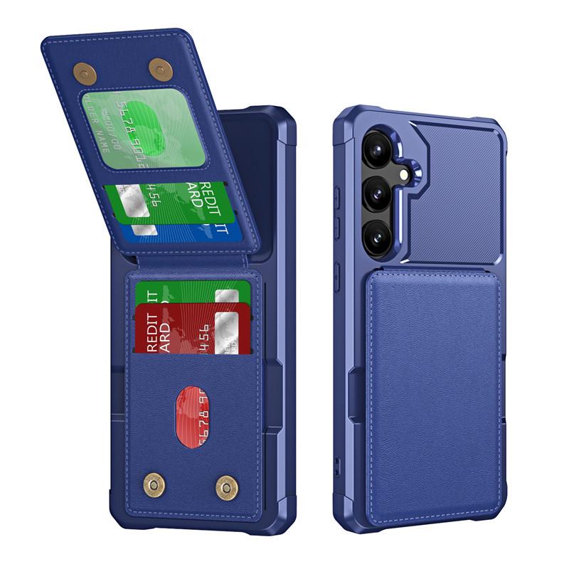 Чехол-книжка с держателем для карт для Samsung A05S: Кошелек с защитой от падения и слотом для карт, совместимый с трансграничными платежами.