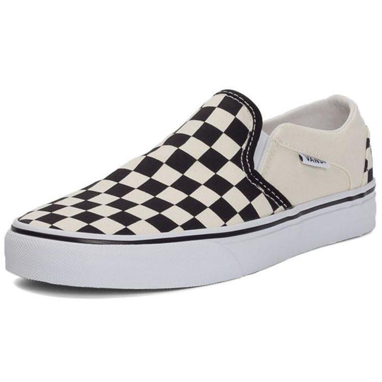 Asher Wmns Vans 'Шахматка Черно-Белая' Женские VN000VOSAPK