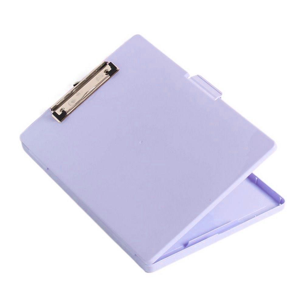 Candy Color A4 File Folder Side Opening Writing Board Book Pad Clamp Student Writing Pad Office