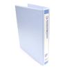 Alpha Transparent D-ring Binder A4 3-hole 3cm, Mixed Colors, 1 Piece