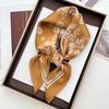 Новый принт Каретка Печать Шарф Женский Весна и Лето Мягкий Атласный Шарф Ретро Универсальный Платок Платок на голову