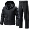 Sports Suit Men's Spring Autumn Jacket and Pants Tracksuit  Zipper Hooded Cardigan Coat Long Pants Two-piece  Two-piece Set Male Clothing Set
