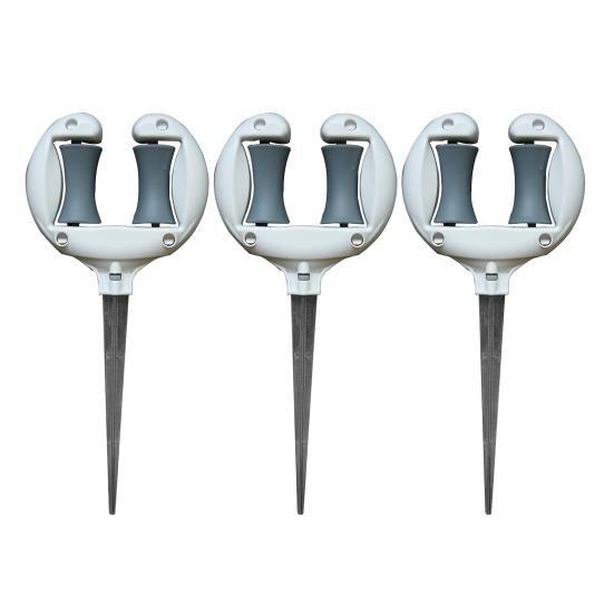 Направляющая для садового шланга, гвоздь, мягкая водопроводная труба, удерживающая, экономящая трудозатраты, гладкий ролик, заостренная головка, противоскользящая, на открытом воздухе