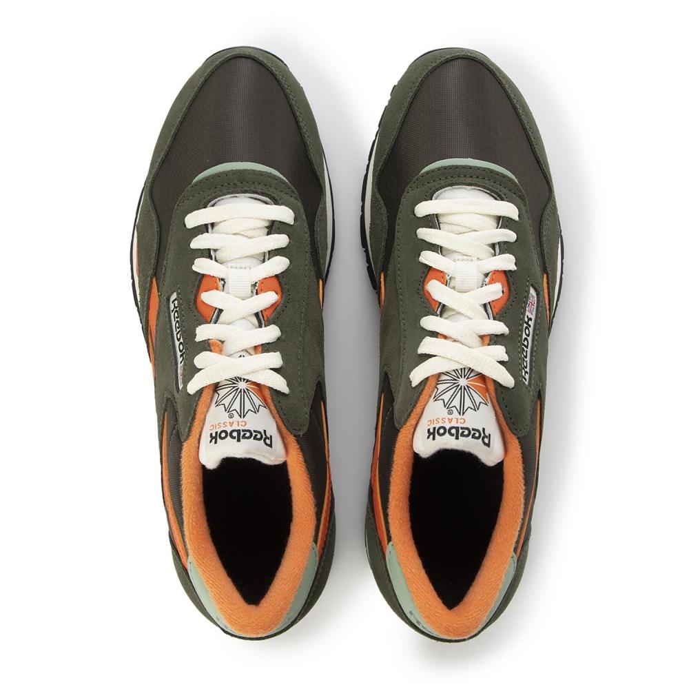 Reebok Классический нейлон 100209551 Grn Ora Chk