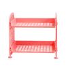 Cosmetic Jewelry Double-layer Folding Storage Rack Simple Home Desktop Bathroom Rack