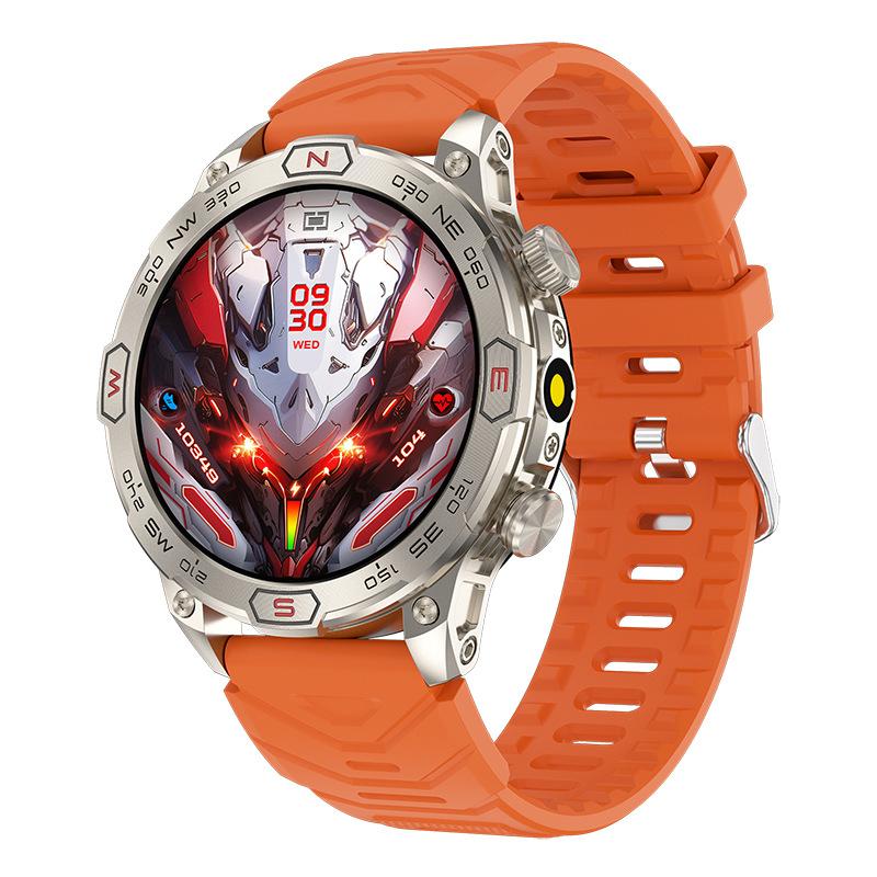 SCIONE Умные часы с пульсометром Bluetooth, голосовым помощником, компасом, фонариком, шагомером, спортивными часами на открытом воздухе