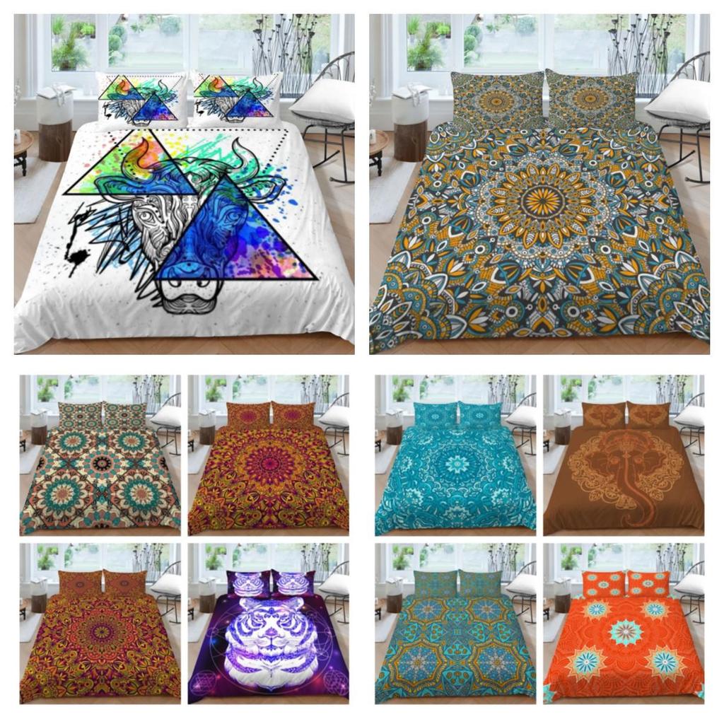 Boho Duvet Cover Design Bedding Cover Set Boho Bedding Man Woman Single Double Size Quilt Cover Set Pillowcase