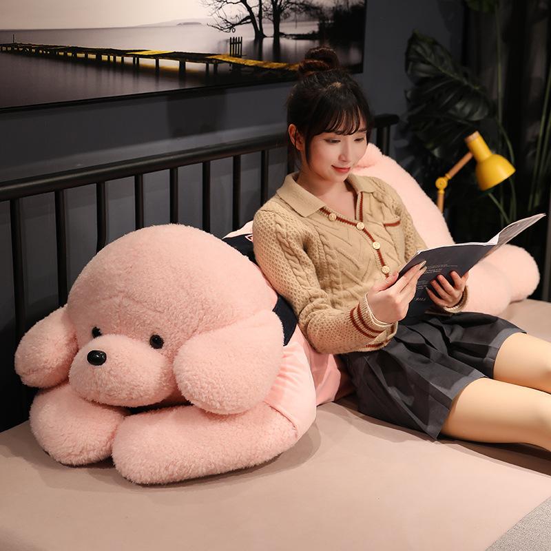 Подушка в виде собаки, плюшевый медведь, кукла в виде собаки, плюшевая игрушка для мужчин и женщин, спящая кукла на кровати