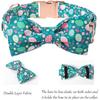 Lionet Paws Easter Dog Collar Bowtie, Adjustable Cotton Collar, Cute Dog Collar for Small Medium Large Dogs