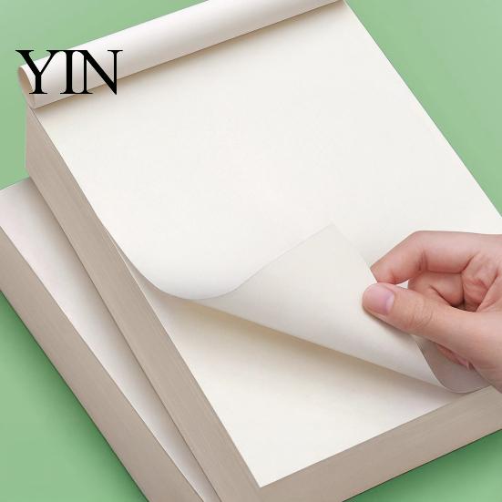High Density Writing Paper for Markers Thick Blank Scratch Paper, Premium White Unlined Versatile Ink Resistant Sketching Physics Equations