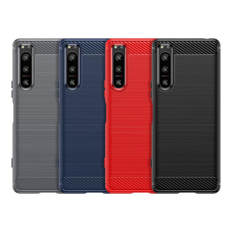 Suitable for Sony 5IV phone case Xperia5 IV protective cover Ace3 full protection anti-drop soft silicone brushed TPU