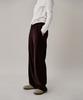 JUNEJUNE SPACE 24 Two Tone Velour Pants_Burgundy (24 Two Tone Velour Pants_Burgundy)