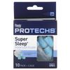 Protechs, Super Sleep, Foam Earplugs, 10 Pairs + Case