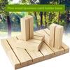 Card Base Wooden Card Holder High Strength Smooth Edge Burr-Free Postcard Business Card Holder Bracket