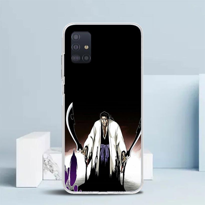 Чехол для телефона Bleach Kyoraku Shunsui для Samsung Galaxy A52 A32 A22 A12 A51 A50S A30S A10S Note 20 Ultra 10 S10 Plus A31 A20 A71 A7