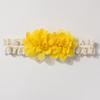 New baby lace headband cute chiffon flower children's headscarf thin comfortable baby hair accessories