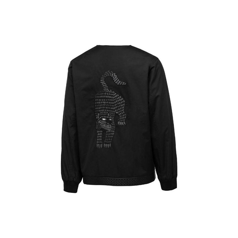 Puma Куртка с логотипом и буквенным принтом, мужская, черная, 576896-01