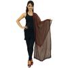 Длинные палантины из шифоновой смеси Dupatta, женские индийские шарфы с запахом, Chunni Indian