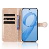 For Xiaomi Redmi K90 5G Wallet Case Dot Pattern Imprint PU Leather Phone Cover with Wrist Strap