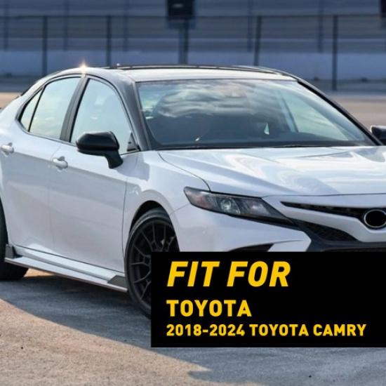 Хромированная накладка на оконные молдинги, черная глянцевая для Toyota Camry 2018-24