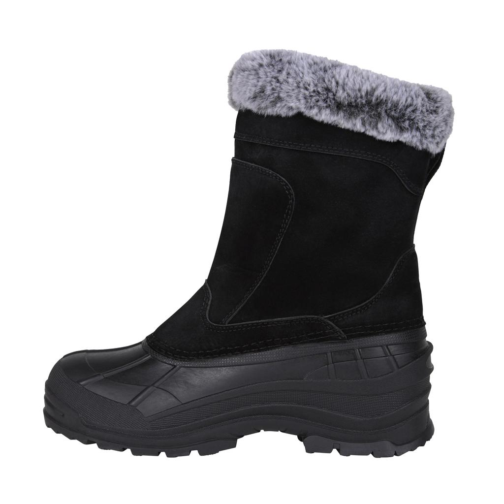 Mountain Warehouse Womens/Ladies Snowdrift Suede Faux Fur Lined Snow Boots