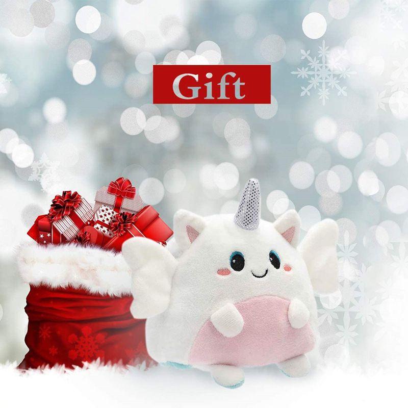 Squishmallows Двусторонний плюшевый игрушечный ангел, меняющий лицо