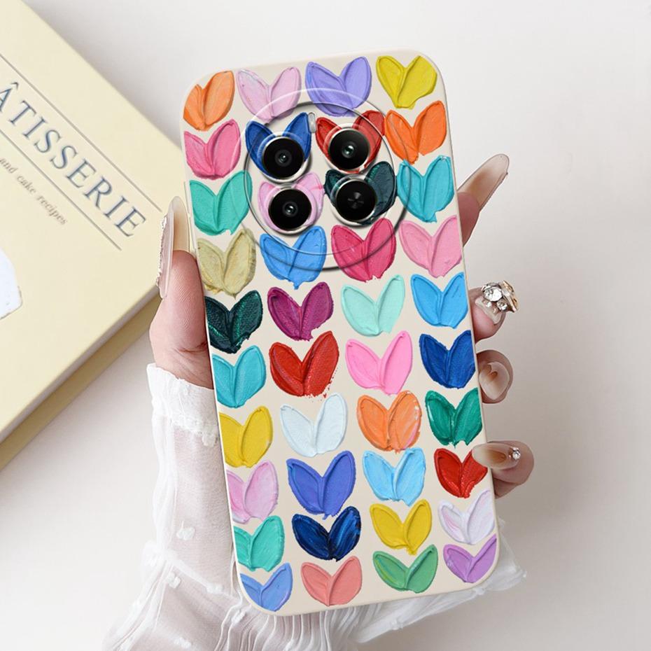 Fashion New Design For Realme 12+ 12X 12 5G Lens Protective Phone Case For Realme 12X 12 Plus 5G Soft Silicone Jelly Cases
