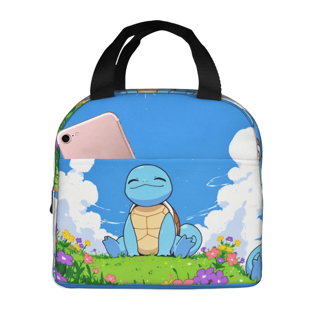 Custom S-Squirtles Lunch Bag Women Thermal Cooler Insulated Lunch Boxes for Adult Office