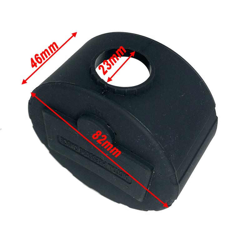 FANDE 3.15"/80mm Pressure Gauge Protector Rubber Dust Cover