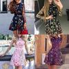 New Bohemian Lace Mesh Floral Embroidered Women's Dress