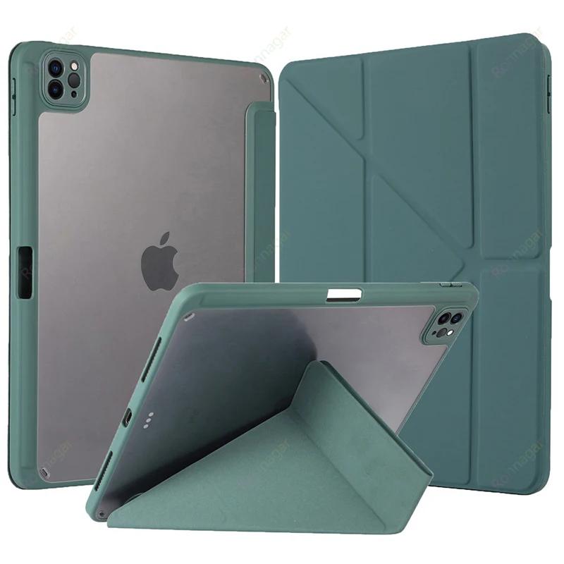 С держателем для карандаша Чехол для IPad A16 Air11 M2 M3 2025 2024 IPad Air5 Air4 Поколение IPad Pro11 M4 M2 10-е 9-е 8 7 10.2'' Air3 10.5 9.7