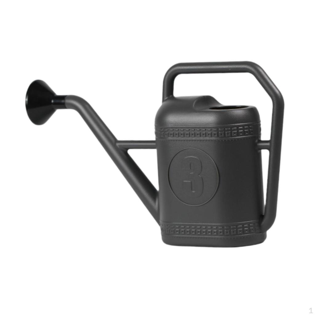 Садовая лейка с переносной ручкой и разбрызгивающей головкой для цветников