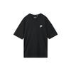 Fila Fusion Американский Ретро Спортивный Стиль Футбольный Логотип Принт Круглый Вырез Короткий Рукав Футболка Унисекс Топы Глубокий Черный T11U313102F-BK