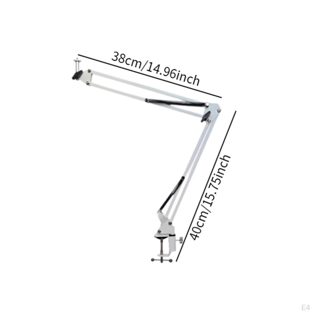 Overhead Phone Mount Flexible Over Head Arm Camera Projector Stand for Video