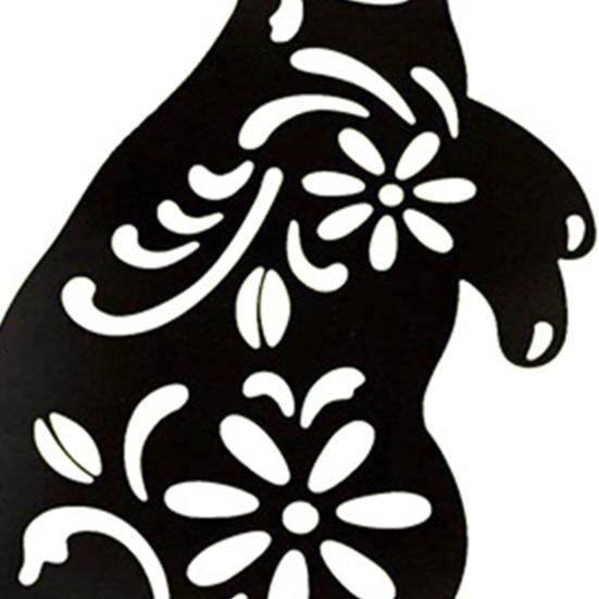 Садовый кол, креативная форма, износостойкий акриловый газонный кол, пасхальный кролик, двор, художественный орнамент для дома