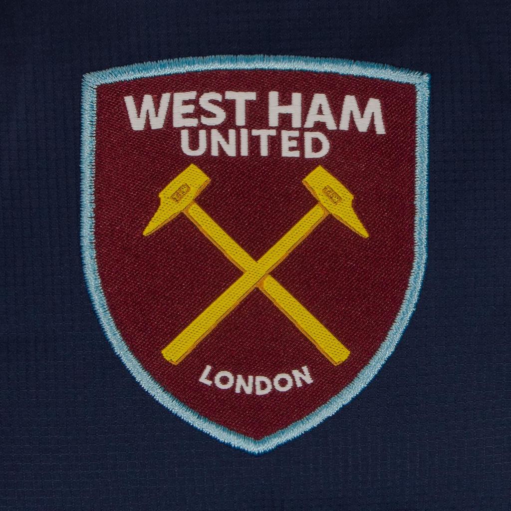 West Ham United FC Boys Crest Quilted Jacket
