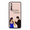 Чехол для телефона Дневники вампира Деймон для Realme 12 11 10 6 7 9 Pro Plus 8 5G C35 8i 9i GT2 GT3 GT5 GT Neo 2 3 5 Черный чехол