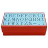Shachihata Alphabet Large 26 x Set, Size, 17mm, TEA-03