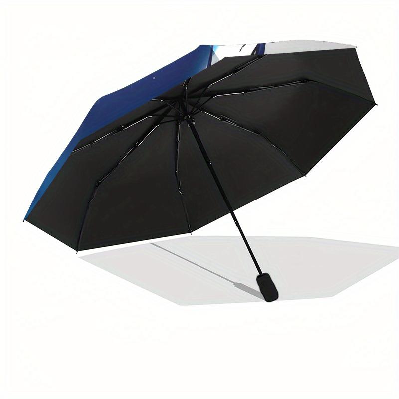 1pc Caroline Moonlit Walk Themed High-quality Umbrella,Automatic Opening and Closing Umbrella,Multi-functional Umbrella G0811082