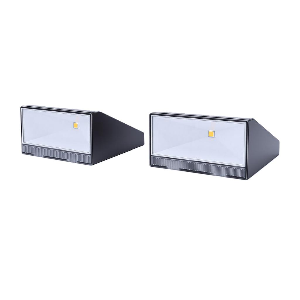 2PCS Outdoor Solar Wall Lights with Microwave Motion Sensor IPX5 Water Proof 2 Modes 6 12H Illumination for Garden