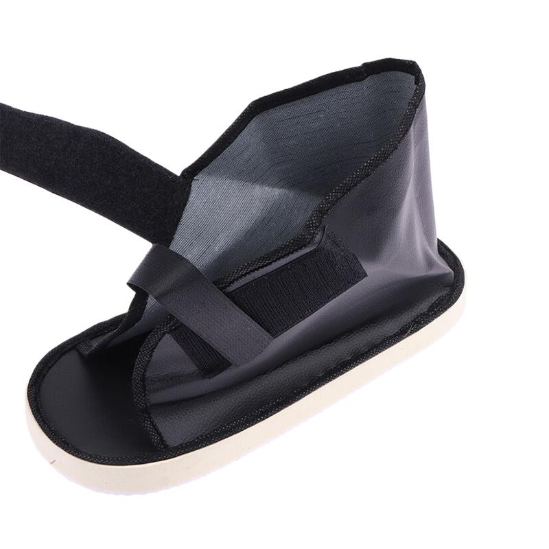 Противоскользящие плоские литые ботинки для ходьбы, дышащая защита для ног, восстановление после перелома, ортопедические опоры для ног