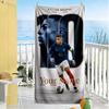 Mbappé Customized Name Beach Towel Super Soft Microfiber Quickdry Fabric Suitable for Sports Travel Swimming Yoga Bathroom Beach And Pool