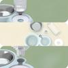 Dual Automatic Pet Feeder Bowl For Dogs And Cats Non Spill Plastic Water And Food Dispenser With Stand KTY