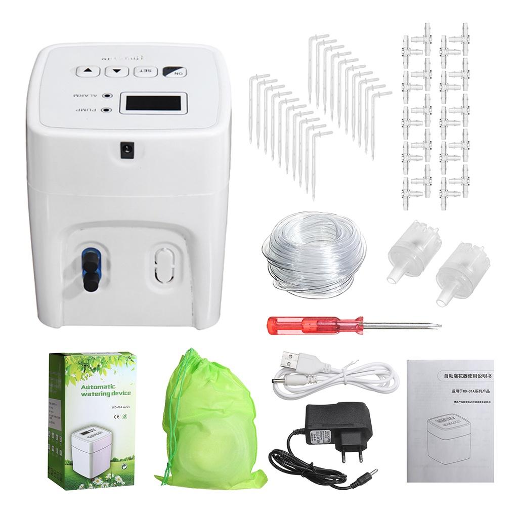 Single/Double Pump Garden Drip Irrigation Device Controller Timer System Intelligent Automatic Watering Device for Plants DC5V