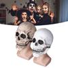 Хэллоуин Череп шлем латекс подвижная челюсть полный череп шлем праздничная вечеринка украшение косплей Cos