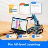 Makeblock mBot Ultimate Robot Arm STEM Education DIY Robot Kit Совместимость с Arduino C Python Raspberry Pi Scratch Assembly Robot App Пульт дистанционного управления