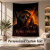 Tapestry Custom Name Text, Wall Hanging Tapestry Home Room DecorScream Ghostface
